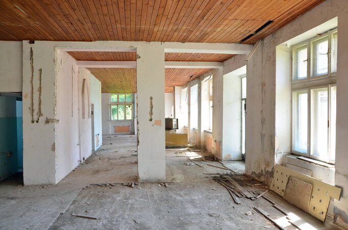 A helyi közösség négymillió dinárt kapott az épület felújítására (Fotó: Molnár Edvárd)