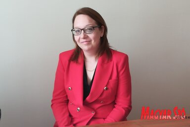 Lőrik Dóra iskolaigazgató (Fotó: Vidács Hajnalka)