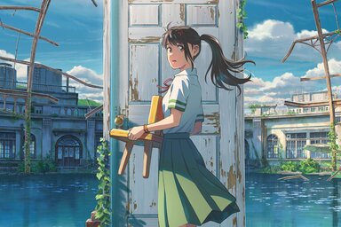 Iwato Suzume az anime középiskolás főhőse (nytimes.com)