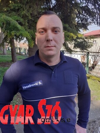 Veselinović Strahinja, a házigazda szervezet elnöke, a nyertes B2-es csapat kapitánya elmondta, január óta készültek a Kapocs Kupára, és kiemelten fontos, hogy összeszokjanak a csapattagok. (Fotó: Kazinczy Paszterkó Diana)