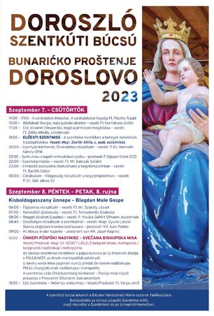 A zarándoklat programja A zarándoklat programja