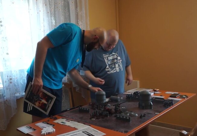Balda Róbert egyik nagy kedvence a Warhammer 40,000 (Kancsár Izabella felvétele)