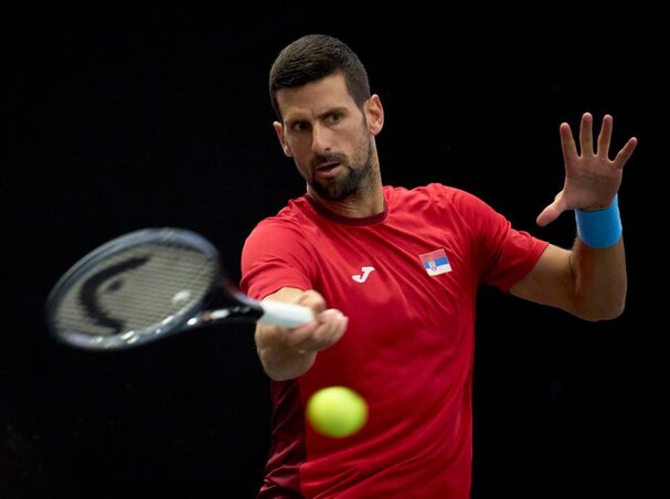 Đoković megérkezése után Szerbia vaskos favorit Spanyolországgal szemben (Fotó: tennisworldusa.org/Stringer-Getty Images) Đoković megérkezése után Szerbia vaskos favorit Spanyolországgal szemben (Fotó: tennisworldusa.org/Stringer-Getty Images)