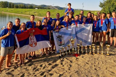 A Kanizsa úszói Veliko Gradištén