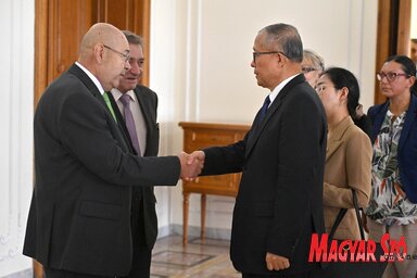 Vajdaságban járt az Összkínai Népi Kongresszus alelnöke (Ótos András felvétele)