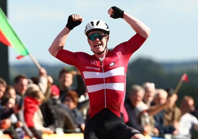 Henrik Pedersen decemberben lesz 19 éves, de már az U23-asok között diadalmaskodott (Fotó: Eurosport) Henrik Pedersen decemberben lesz 19 éves, de már az U23-asok között diadalmaskodott (Fotó: Eurosport)