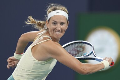 Viktorija Azarenka szétcsapta olasz ellenfelét (Fotó: Beta/AP)