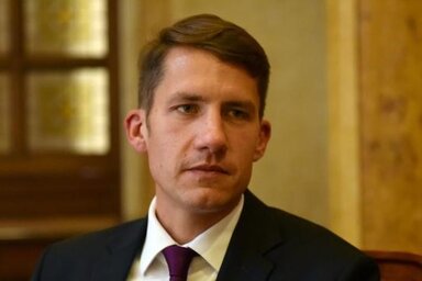 Dr. Pásztor Bálint, a VMSZ köztársasági frakcióvezetője (Ótos András felvétele)