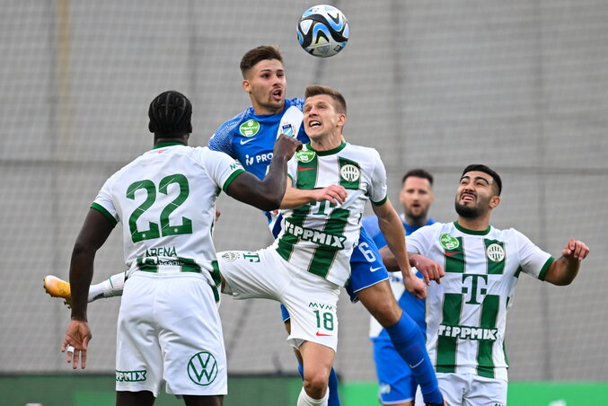 Jelenet az MTK–Ferencváros találkozóról (Fotó: MTI) Jelenet az MTK–Ferencváros találkozóról (Fotó: MTI)