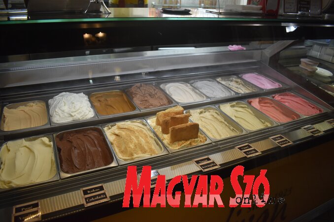 A Pelivanban igazi fagylaltkülönlegességek is kaphatóak