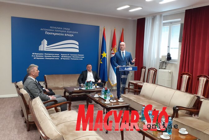 Nenad Ivanišević: A tartományi titkárság évről évre növeli a pályázati keretösszeget (Fotó: Dancsó Áron)