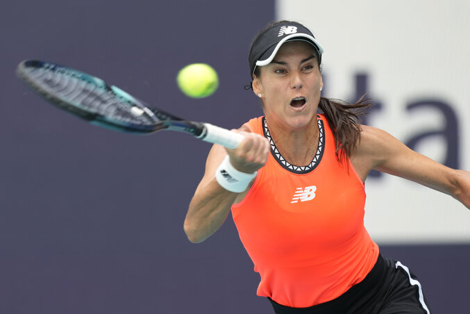 Sorana Cirstea meglepte a világ második számú játékosnőjét (Fotó: Beta/AP)