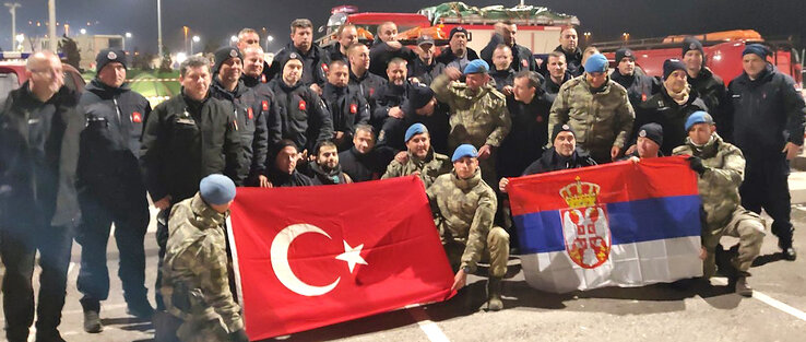 A szerbiai csapat Törökországban (Váradi Attila fotója)