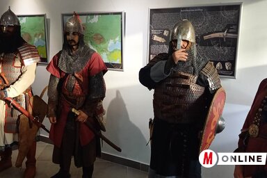 Harci- és viseletbemutató is várta az érdeklődőket (Kancsár Izabella felvétele)