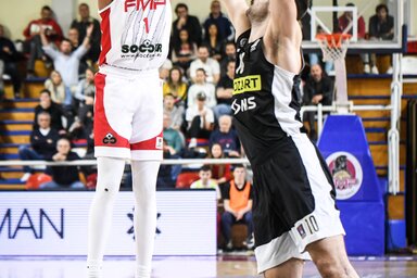 Charles Manning a padról beszállva 18 ponttal lett az FMP egyik legjobbja (Fotó: Beta)