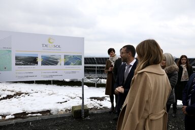 A megnyitón elhangzott, hogy Szerbiában az inszoláció (napbesugárzás) 30–40 százalékkal magasabb, mint Németországban, ami indokolttá teszi a szektorba való befektetéseket (Fotó: Beta)