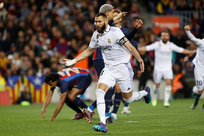 Benzema újabb mestermunkát végzett (Fotó: Marca) Benzema újabb mestermunkát végzett (Fotó: Marca)