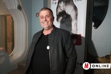 Urbán András a Desirén (Lukács Melinda felvétele)