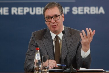 Aleksandar Vučić (Fotó: Beta)
