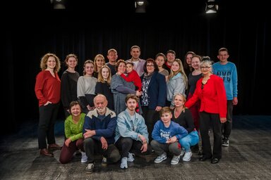 A topolyai Mara Amatőr Színház csapata