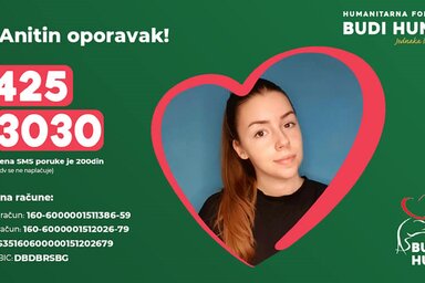 Segítsünk Anitának! (Fotó: budihuman.rs)