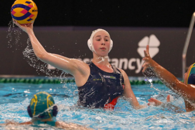 Hajdú Kata nem ijedt meg a kínálkozó lehetőségtől (Fotó: World Aquatics)