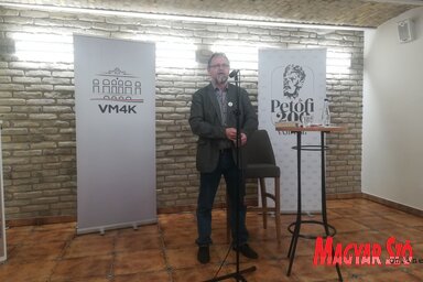 Dr. Szilágyi Márton a VM4K-ban (Fotó: Lukács Melinda)