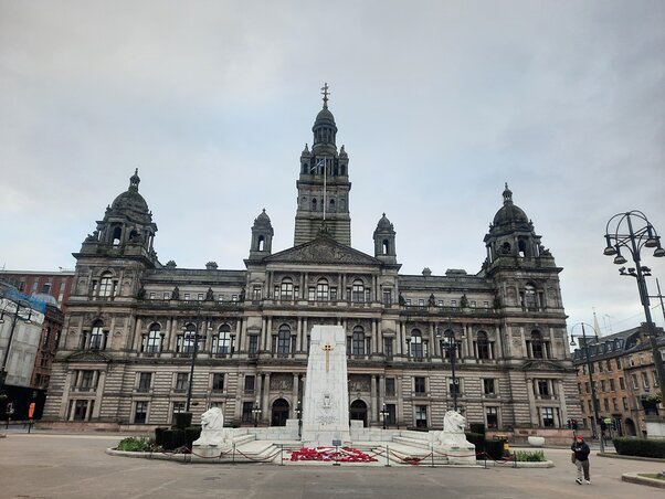 A glasgow-i városháza A glasgow-i városháza