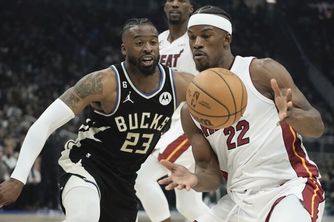 Jimmy Butlerék az első playoff-napok legnagyobb meglepetését szállították (Fotó: Beta/AP) Jimmy Butlerék az első playoff-napok legnagyobb meglepetését szállították (Fotó: Beta/AP)