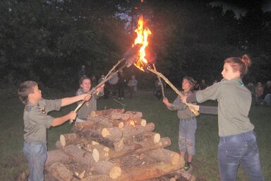 Különféle tevékenységek a természetben (Fotó: Lukács József)