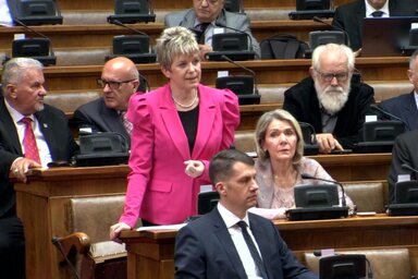 A nemzeti kisebbségek számára elérhetőbbé kell tenni az igazságszolgáltatást – nyomatékosította Kovács Elvira felszólalása során (Fotó: RTS)