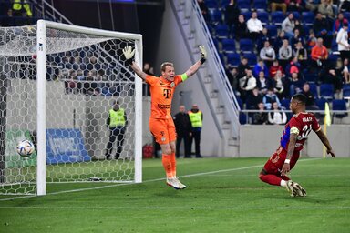 A Vasas csak helyzetekig jutott a Ferencváros kapuja előtt (Fotó: MTI)