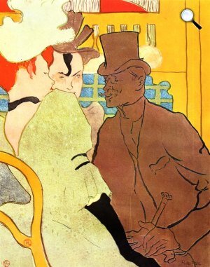 Angol úr a Moulin Rouge-ban (Szépművészeti Múzeum)