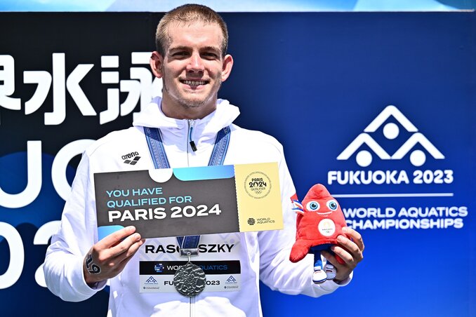Rasovszky Kristóf Japánban már az olimpiai számban is bizonyított (Fotó: MÚSZ)