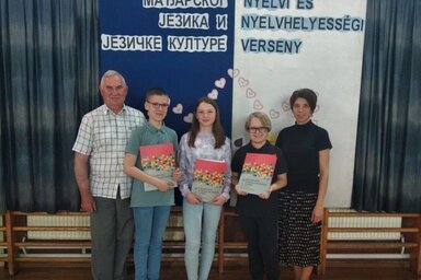 A topolyai Csáki Lajos iskolából három diák is díjazott lett a köztársasági versenyen: az ötödikes Szabó Vilmos harmadik helyezést ért el, a hatodik osztályosok közül Kelemen Zalán első hely