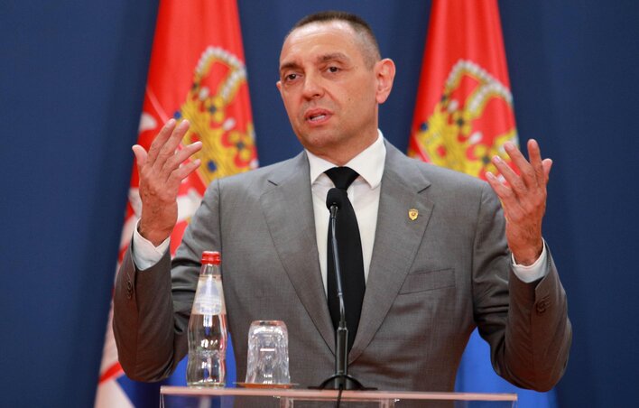Beograd, 6.10.2022. - Sastanak zvanicnika Srbije, Austrije i Madjarske o upravljanju procesima migracija odrzan je danas u Palati Srbija u Beogradu. Posle sastanka javnosti su se obratili mi Beograd, 6.10.2022. - Sastanak zvanicnika Srbije, Austrije i Madjarske o upravljanju procesima migracija odrzan je danas u Palati Srbija u Beogradu. Posle sastanka javnosti su se obratili mi