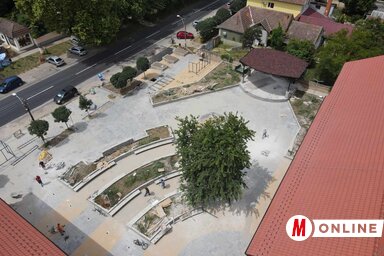 Az új főtér is az Anna-napi programok helyszíne lesz (Lakatos János felvétele)