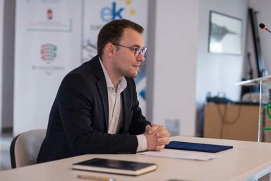 Sörös Andor, a VMSZ Ifjúsági Fórumának eddigi legfiatalabb elnöke (Fotó: VMSZ Ifjúsági Fórum)