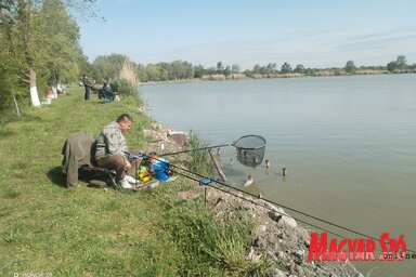 Falunapkor a felnőttek horgásztak (Fotó: Vidács Hajnalka)