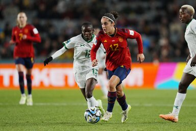 A spanyol lányoknak nem a három pont, csak a gólarány miatt kellett izgulniuk (Fotó: Beta/AP)