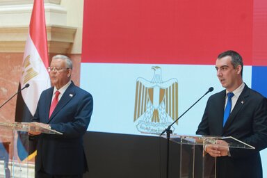 Hanafy Ali El-Gebaly és Vladimir Orlić (Fotó: Beta)