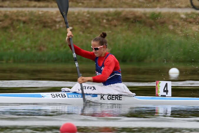 Gere Katalin kétszer is éremért evezhet Portugáliában (Fotó: facebook.com/CanoeEurope)