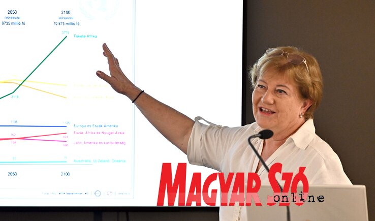 Dr Katalin Sili na otvaranju stručnog usavršavanja nastavnika (Foto: Andraš Otoš) Dr Katalin Sili na otvaranju stručnog usavršavanja nastavnika (Foto: Andraš Otoš)