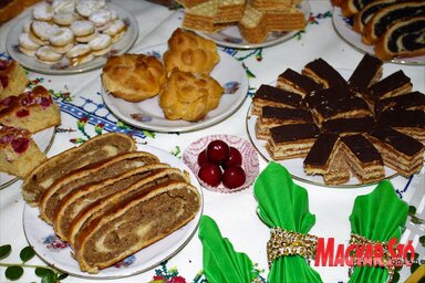 Hagyományos kalácsok kiállítása tavaly (Fotó: Vidács Hajnalka)