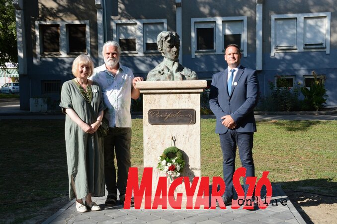 Lovas Ildikó, Szilágyi László és Fremond Árpád (Fotó: Paraczky László)