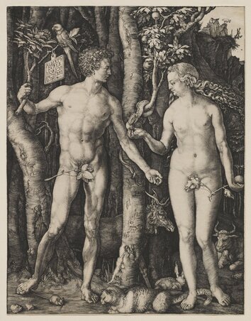 Dürer: Ádám és Éva