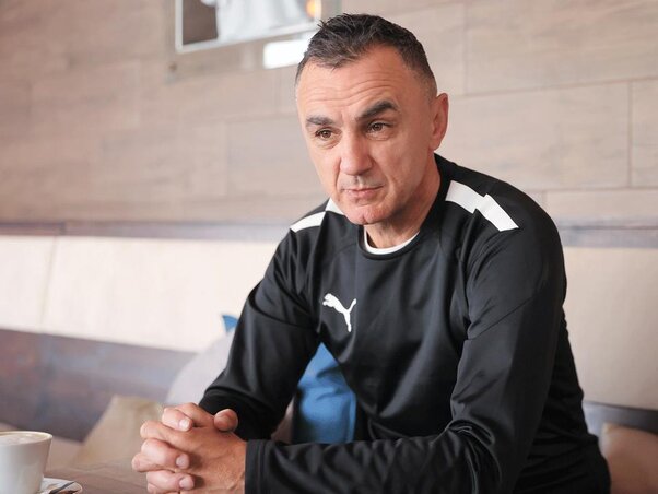 Nebojša Vignjević dicsérte csapatát (Fotó: Nemzeti Sport/Dömötör Csaba) Nebojša Vignjević dicsérte csapatát (Fotó: Nemzeti Sport/Dömötör Csaba)