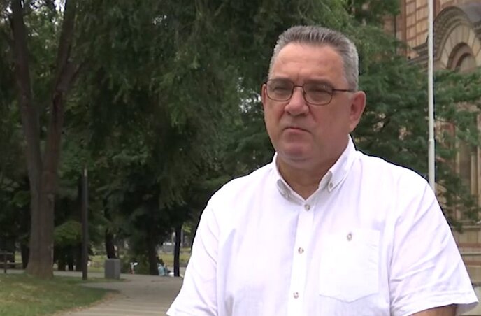 Nenad Vujović, a Mezőgazdasági Minisztérium növénytermesztési felügyelőségének vezetője (képernyőfelvétel)
