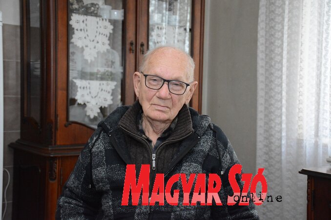 Paczek Árpád, aki 50 év után hazatért szülőfalujába (Paraczky László felvételei)