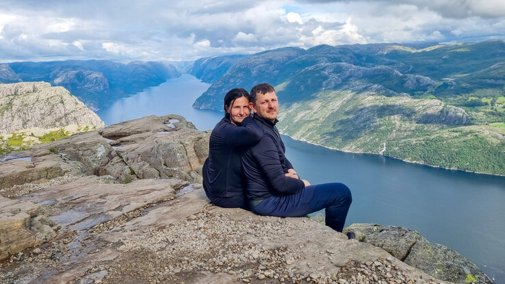 Szószék-szikla, Norvégia (Fotók: családi archívum)